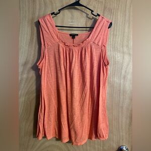 Orange tank top